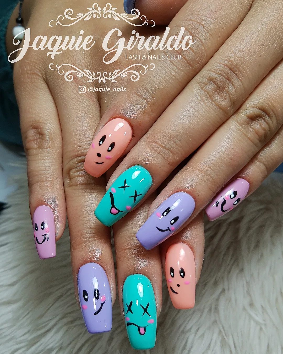 Diseño primaveral en tonos pastel